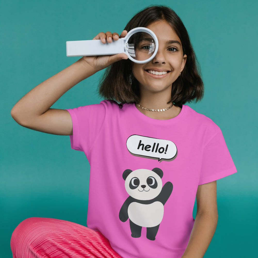 Hello! Girl's T-Shirt
