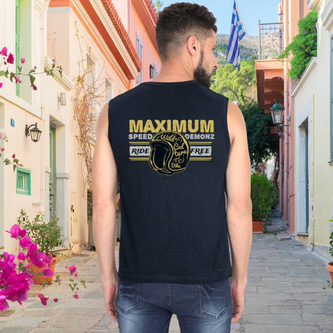 Custom Helmet Men's Sleeveless T-Shirt