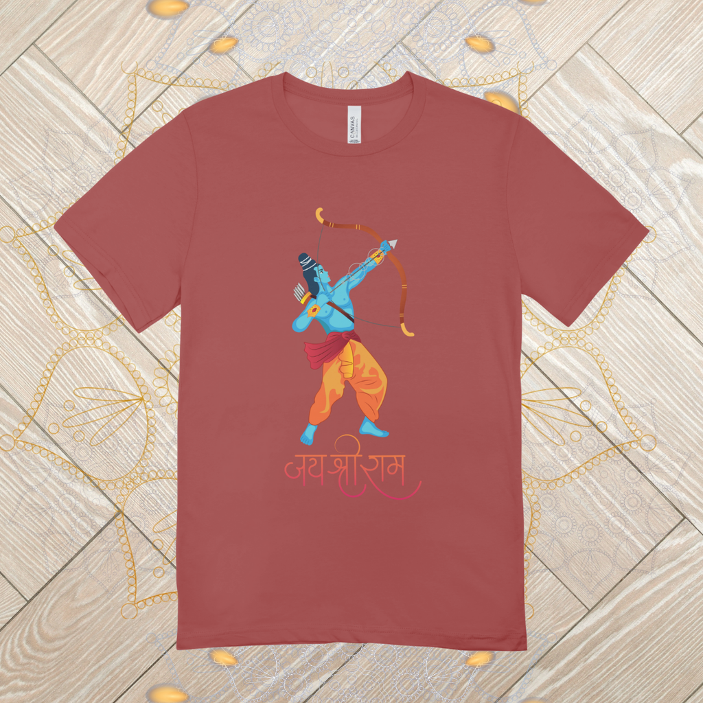 Jai Shri Ram - Cotton Unisex T-Shirt | Tee Cabulary