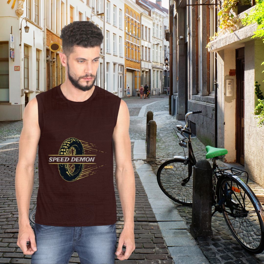 Speed Demon Men's Sleeveless T-Shirt